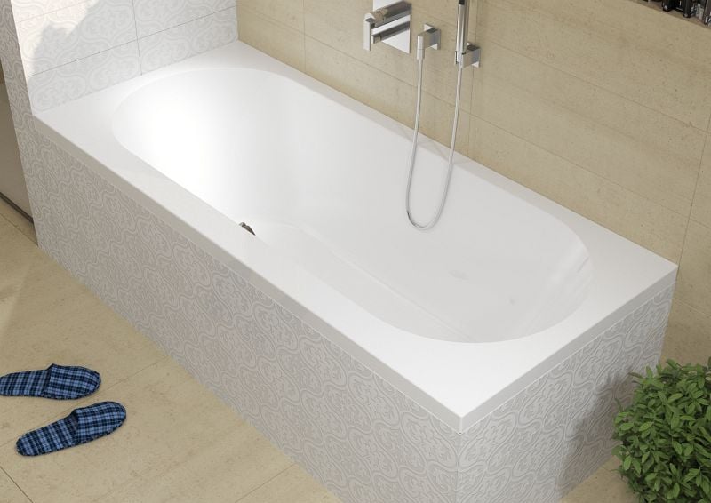 RIHO Rechteck Badewanne Carolina 170x80 cm weiß B055001005 günstig