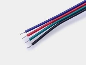 DOTLUX Kabel 1m 4x0.52 mm² für LED-Streifen RGB, 3785