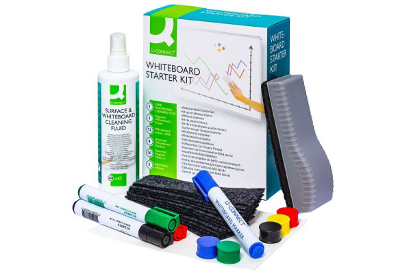 Q-Connect Whiteboard Starter-Set, KF32153, 5705831321533