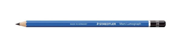 STAEDTLER Bleistift Mars® Lumograph® - 3H, blau, 100-3H