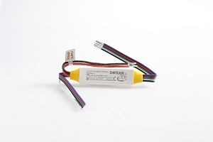 DOTLUX LED-Verstärker AMPpro max. 276W für LED-Streifen RGBW 4 Kanal 3x2,5A + 1x4A (12-24V), 3948-4