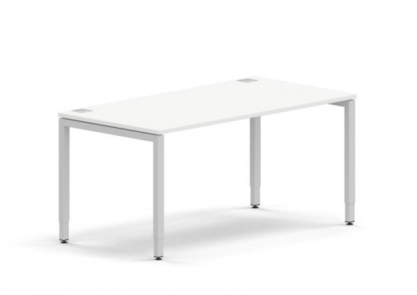 Nowy Styl Schreibtisch manuell höhenverstellbar CS5040 DESK 4-LEG BI weiß 160x80cm, WNARPN10HD2DN-BI00AL00AL