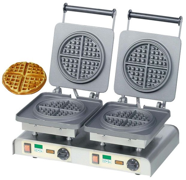 Neumärker Waffeleisen Americano II, mit Digitaltimern, 12-40751DT