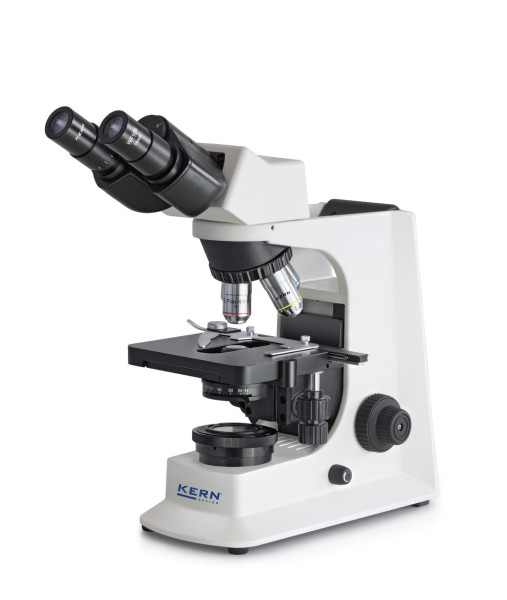 KERN Optics Durchlichtmikroskop Binokular Inf E-Plan 4/10/40/100; WF10x20; 3W LED, OBL 127