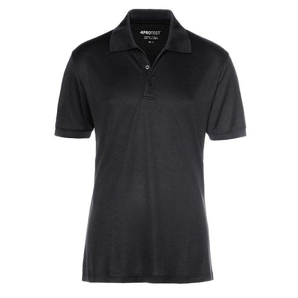 4PROTECT UV-Schutz-Poloshirt MADISON, schwarz, Größe: XS, 3337-XS