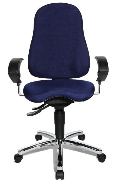 Topstar Fitness-Drehstuhl mit balancierender Sitzfläche, blau, SI59UG26