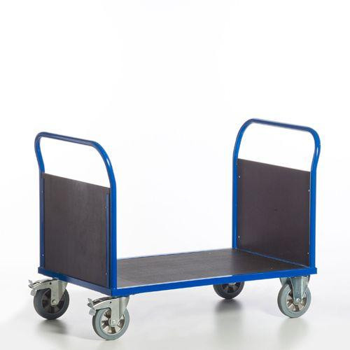 Rollcart schwerer Doppel-Stirnwandwagen (1370x800), Tragkraft: 1200 kg, 02-1348