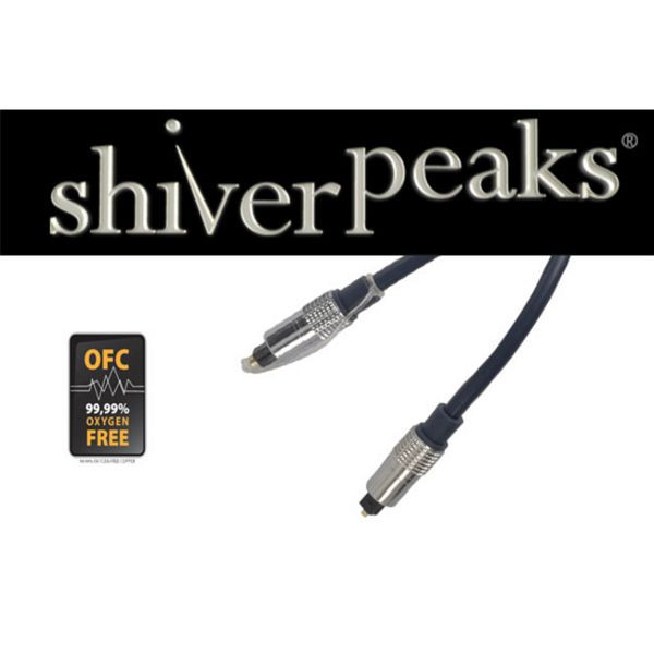 shiverpeaks PROFESSIONAL Lichtwellenleiterkabel 6,0mm, Toslink-Stecker - Toslink-Stecker, 1,0m, 69006-1.0SPP