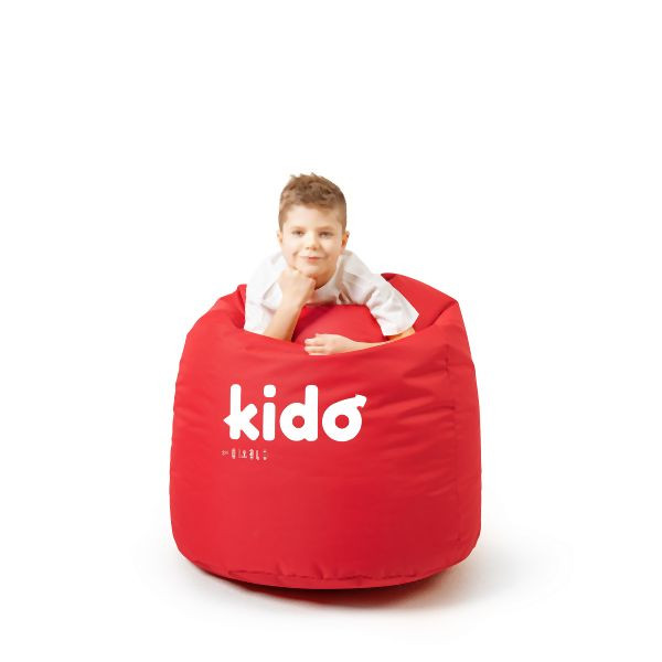 Diablo Chairs Kinder Sitzsack Kido, Rot, 1453