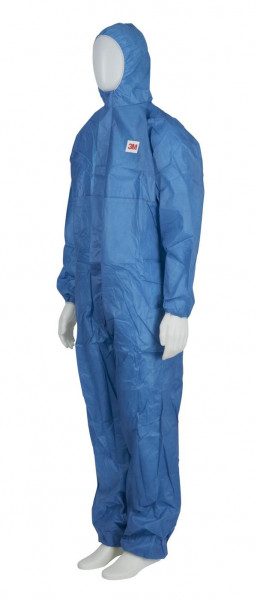 3M Schutzanzug 4500B2XL, blau, CE-Kategorie I, Größe 2XL, VE: 20 Stück, 7000089601