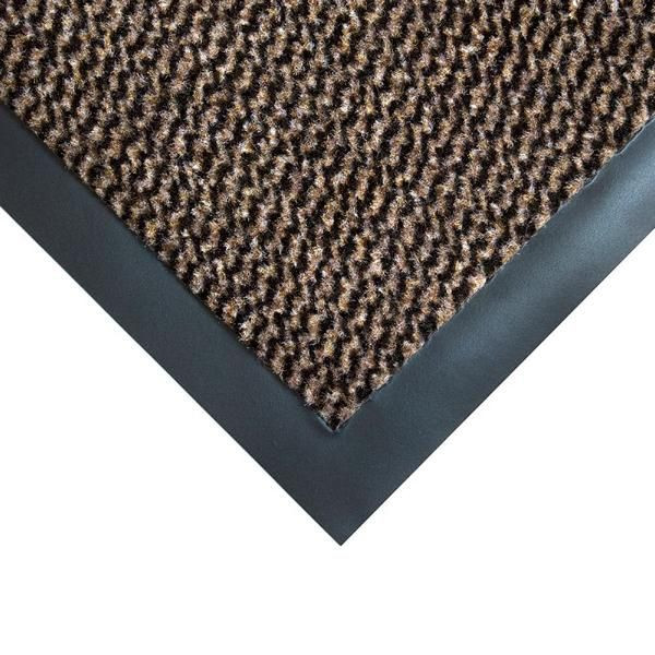 COBA Schmutzfangmatte Vynaplush Schwarz/Braun 0.6m x 0.9m, VE: 2 Stück, VP010505