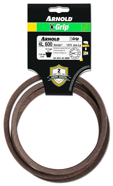 ARNOLD X-Grip Keilriemen 4L600, 4511-4L-0600