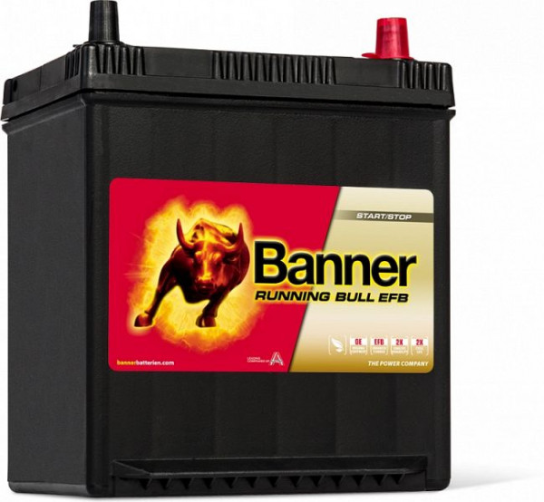 Banner PKW Batterie Running Bull EFB 538 15 ASIA für Standard Start/Stop Anwendung, 012538150101