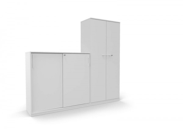 Nowy Styl SQart Schiebetürenschrank 120X3OH AL MP Platinum, WNSSCS123NPKZ-MPALMPMPMP