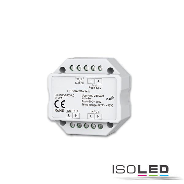 ISOLED Sys-Pro Push/Funk Mesh-Switch Ein/Aus 100-240V, 360W, 114426