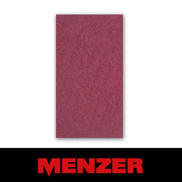 Menzer Handschleifvlies, 115 x 250 mm, violett, Synthetische Fasern mit Korneinstreuungen, VE: 10, 243071000