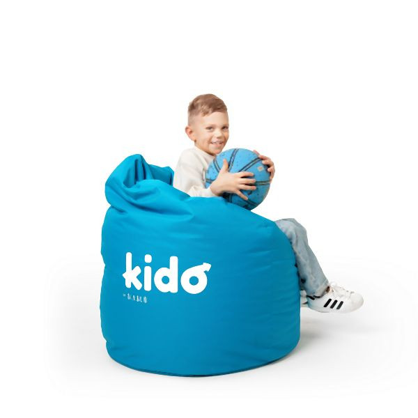 Diablo Chairs Kinder Sitzsack Kido, Blau, 1456