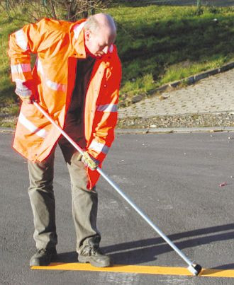 BERGHAUS Verkehrstechnik Folienandruckrolle, MP4605