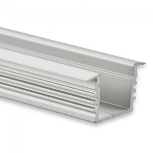 DOTLUX Alu-Einbau-Profil Typ 3 200 cm Flügel für LED-Streifen bis 12 mm, 4002