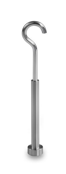 Kern Schlitzgewicht-Trägerstange 10 g (M1) Aluminium feingedreht, 347-445-100