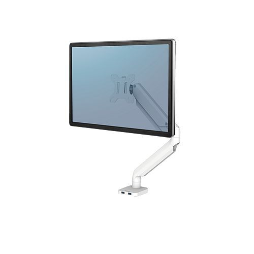 Fellowes Platinum Series Einzel Monitorarm, weiß, 8056201