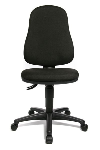 Topstar Bandscheiben-Drehstuhl, für Home Office, Muldensitz, schwarz, 8160G20