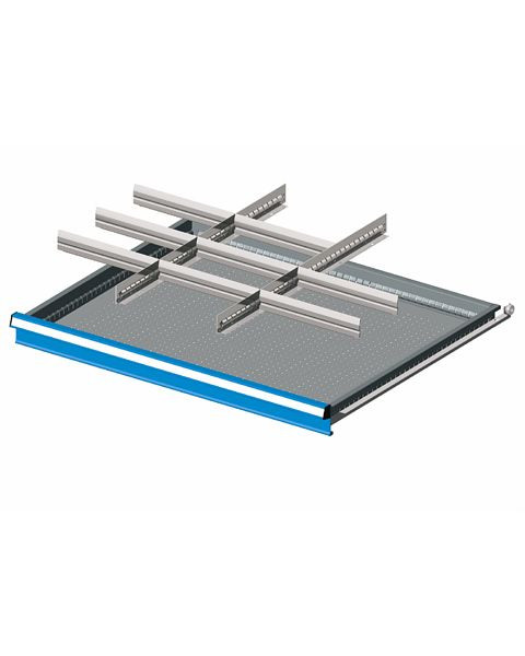 Fami Einteilungsmaterialset für Schubladen, Fronthöhe: 300 mm, 45x36 Einheiten, FFH30300200