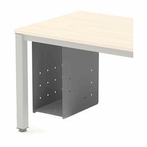 Rocada CPU-Halter für Serie E-Table, White, Total, Executive, Work grau, 2943