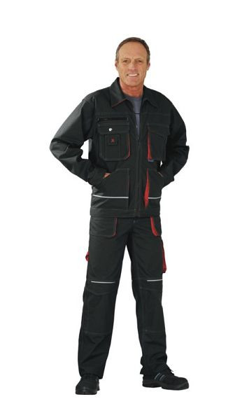 Planam Basalt Bundjacke, anthrazit/rot, Größe 24, 2810024