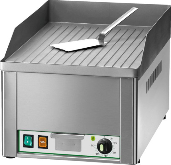 KBS Elektro-Grillplatte, Tischgerät, 3kW, 1 Heizzone, gerillt, 10921013