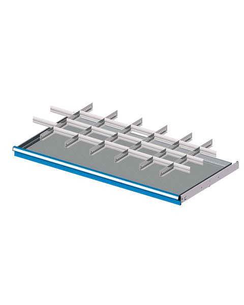 Fami Einteilungsmaterialset für Schubladen, Fronthöhe: 75 mm, 78x36 Einheiten, FFH70070300