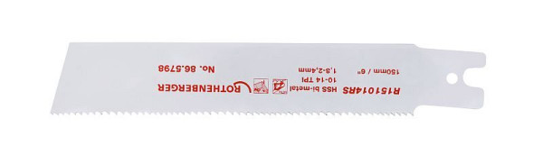 Rothenberger Spezialsägeblatt U, 150x25x1,0 5er Pack, 865798