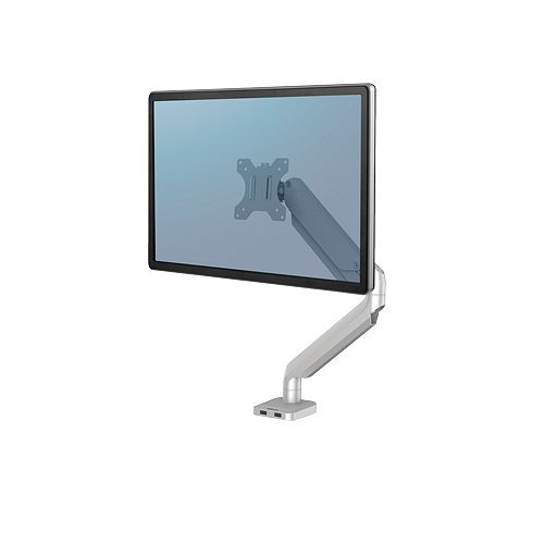 Fellowes Platinum Series Einzel Monitorarm, silber, 8056401