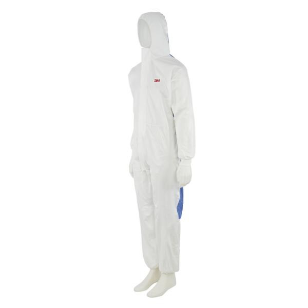 3M Schutzanzug 4535XL, weiss/blau, Typ 5/6, Größe XL, VE: 20 Stück, 7000089680