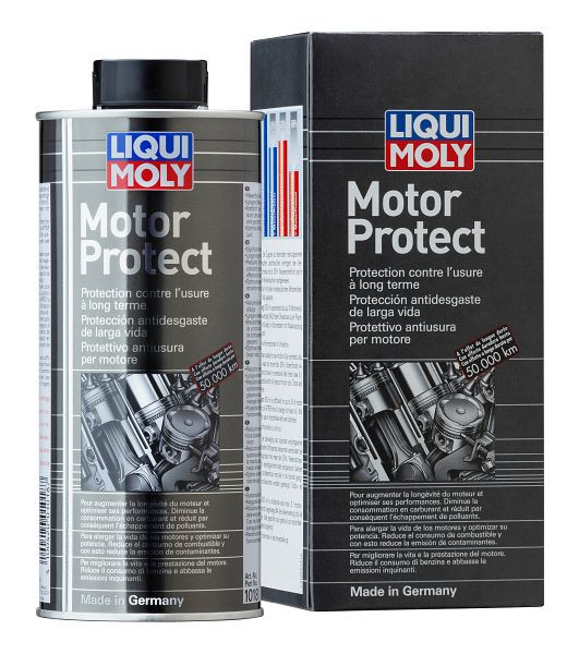 LIQUI MOLY Motor Protect, Synthetisches Hochdruck-Verschleißschutz-Additiv, VE: 6 Stück à 500 ml, 1018