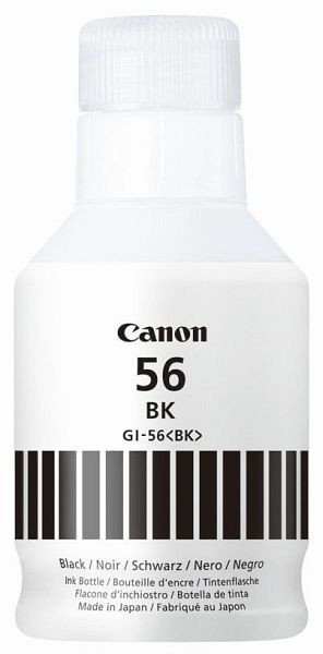 Canon Original Canon Tintenflasche schwarz (4412C001,GI-56BK), 4412C001