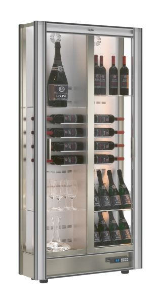 NordCap Weintemperierschrank TMV-H14, steckerfertig, Umluftkühlung / statische Kühlung, umschaltbar, 446114001