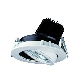 DOTLUX LED-Deckeneinbaustrahler TURN 30W 3000K, 2440