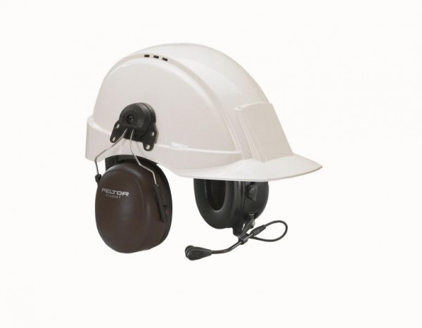 3M PELTOR Headset mit Direktverbindung zu Motorola GP340 Funkgerät, 32 dB, Helmbefestigung, MT53H79P3E-32, 7000108085