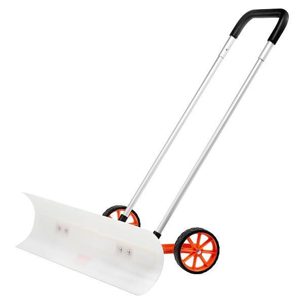 VEVOR Schneeschieber mit Rädern 94cm ABS-Kunststoff Aluminiumlegierung Seitenwinkel von 15° Rückenschonender Schneeschieber, XCGTC36INCH1WCTYNV0