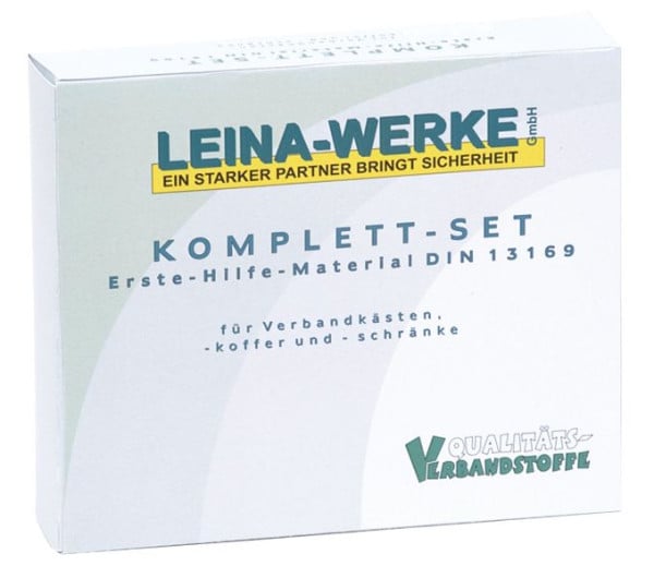 LEINA-WERKE Ersatzfüllung Erste-Hilfe-Set, 127-teilig, DIN 13169, 24021