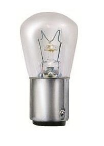 WERMA Glühlampe 15W BA15D 24V, 955.826.35