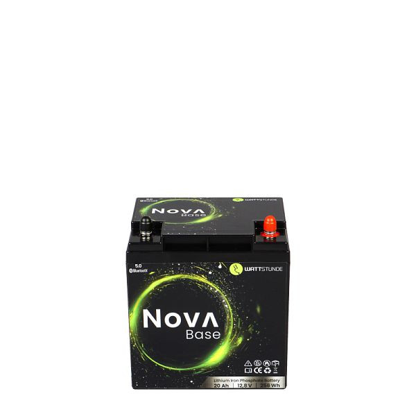 WATTSTUNDE NOVA Base 20Ah Batterie LiFePO4, 502-55001, 4251190113940