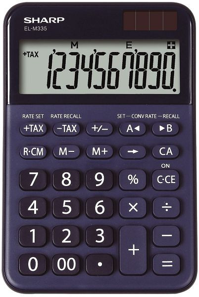 SHARP Tischrechner EL-M335BBL, SH-ELM335BBL, 4974019960791