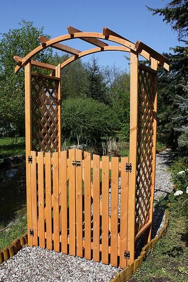 Promex Türen für Pergola "Diana", Kiefernholz, 402/2, 4012379040224