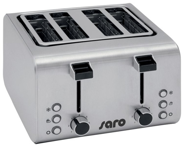 Saro Toaster Modell ARIS 4, Edelstahl, 282-1055, 4017337282067