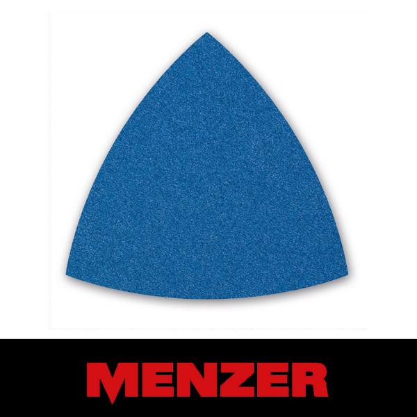 Menzer Klett-Schleifblatt, 82 mm, Körnung 24, Zirkonkorund, VE: 25, 261145024