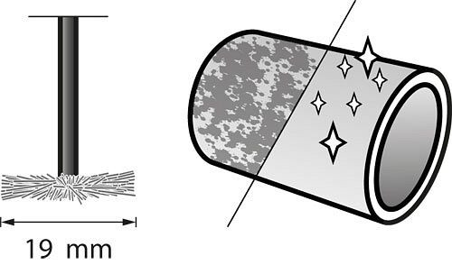 Bosch Edelstahlbürste 19 mm, 26150530JA