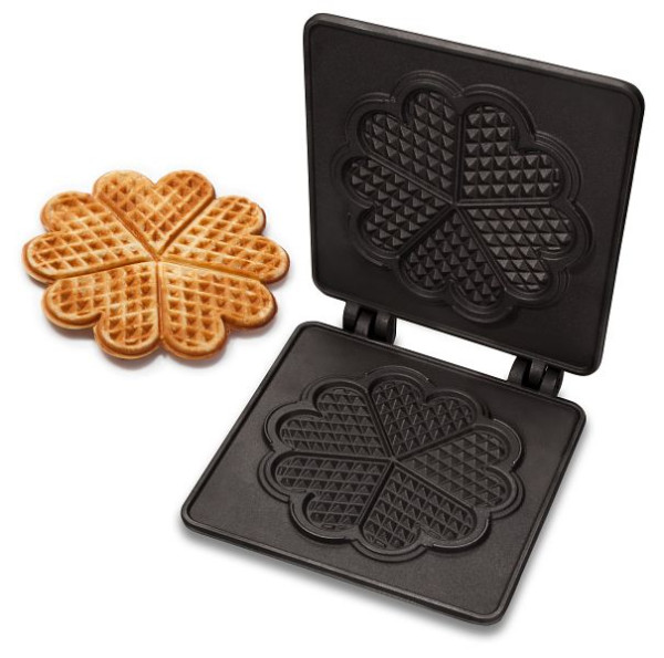 Neumärker Große Herzwaffel Wechselplatten für Thermocook®, 32-40720-01