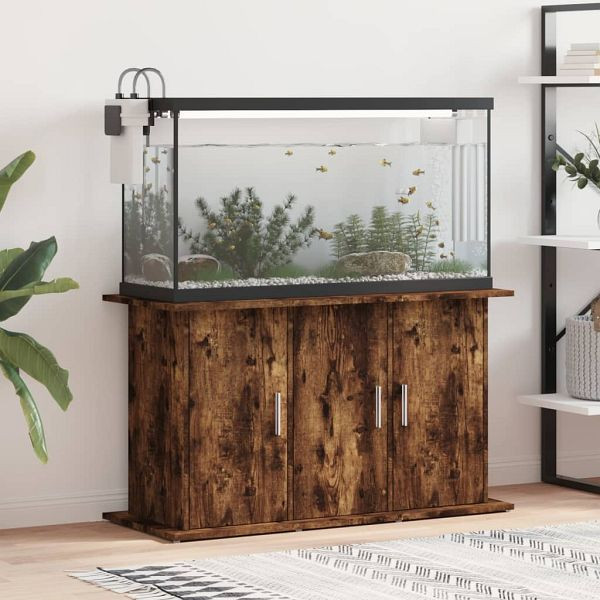 vidaXL Aquariumständer Räuchereiche 101x41x58 cm Holzwerkstoff, 833636